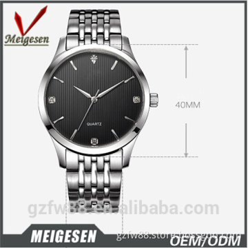 custom design watch, stainless steel back genuine alloy quartz watch with custom watch